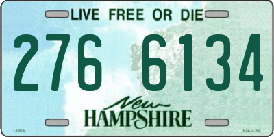 NH license plate 2766134