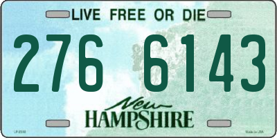 NH license plate 2766143
