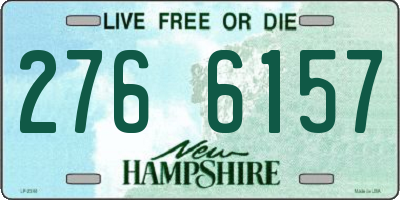 NH license plate 2766157