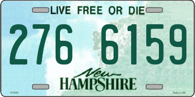 NH license plate 2766159