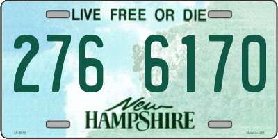NH license plate 2766170