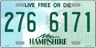 NH license plate 2766171