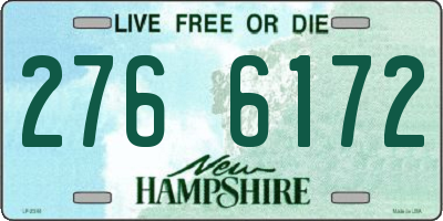 NH license plate 2766172