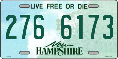 NH license plate 2766173