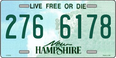 NH license plate 2766178