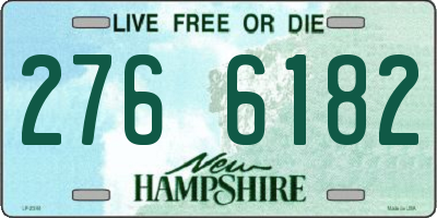 NH license plate 2766182