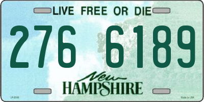 NH license plate 2766189