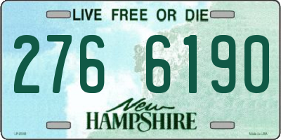 NH license plate 2766190