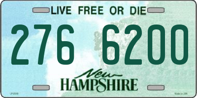 NH license plate 2766200
