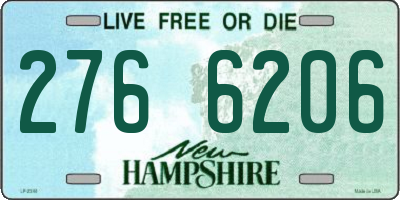 NH license plate 2766206