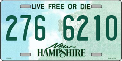 NH license plate 2766210