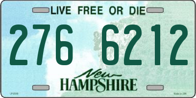 NH license plate 2766212