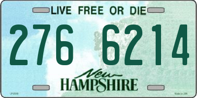 NH license plate 2766214