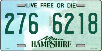 NH license plate 2766218