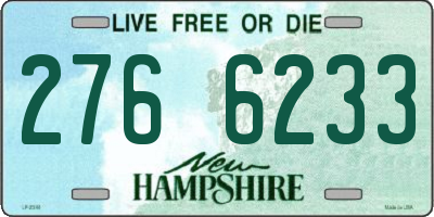 NH license plate 2766233