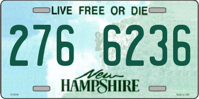 NH license plate 2766236
