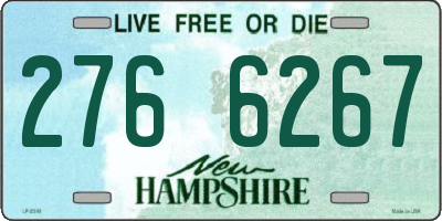 NH license plate 2766267