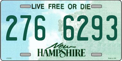 NH license plate 2766293