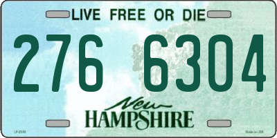 NH license plate 2766304