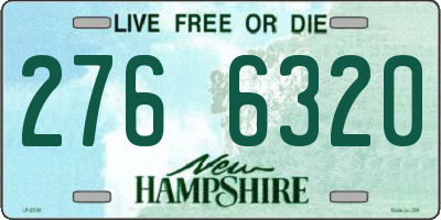 NH license plate 2766320