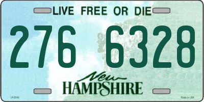 NH license plate 2766328