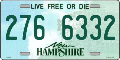 NH license plate 2766332