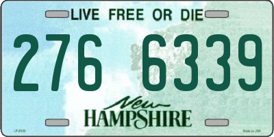 NH license plate 2766339