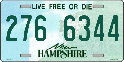 NH license plate 2766344
