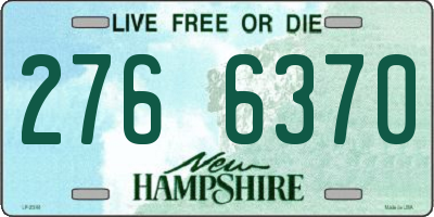 NH license plate 2766370