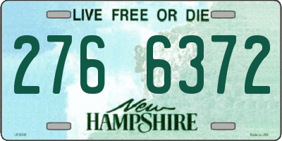 NH license plate 2766372