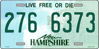 NH license plate 2766373