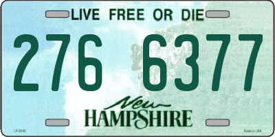 NH license plate 2766377