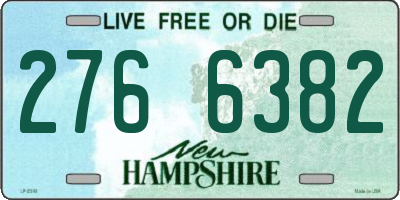 NH license plate 2766382