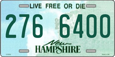NH license plate 2766400
