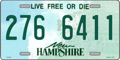 NH license plate 2766411