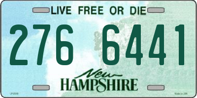NH license plate 2766441