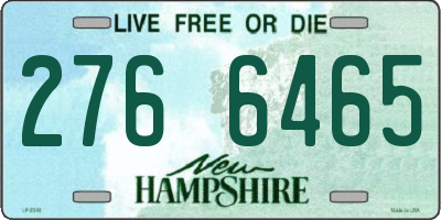 NH license plate 2766465