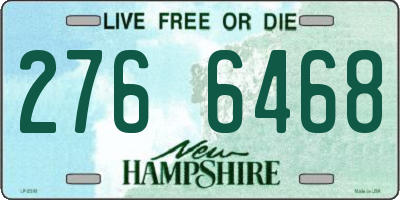 NH license plate 2766468