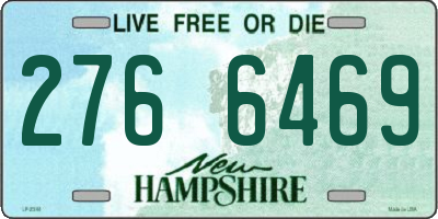 NH license plate 2766469