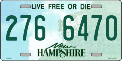 NH license plate 2766470