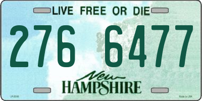 NH license plate 2766477