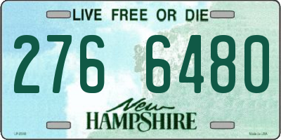 NH license plate 2766480