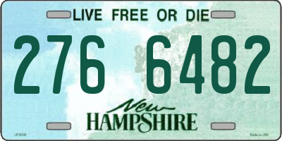NH license plate 2766482