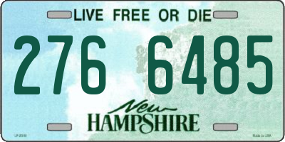 NH license plate 2766485