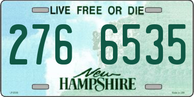 NH license plate 2766535