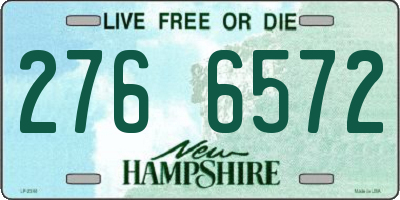 NH license plate 2766572