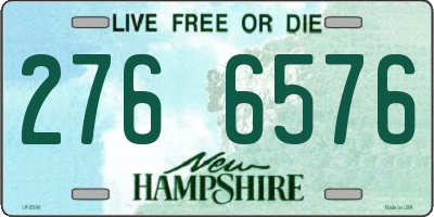 NH license plate 2766576