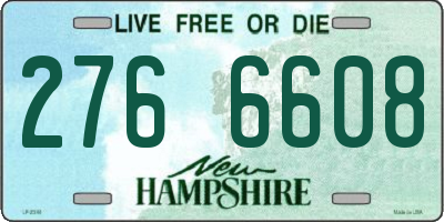 NH license plate 2766608