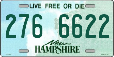 NH license plate 2766622