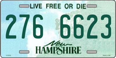 NH license plate 2766623